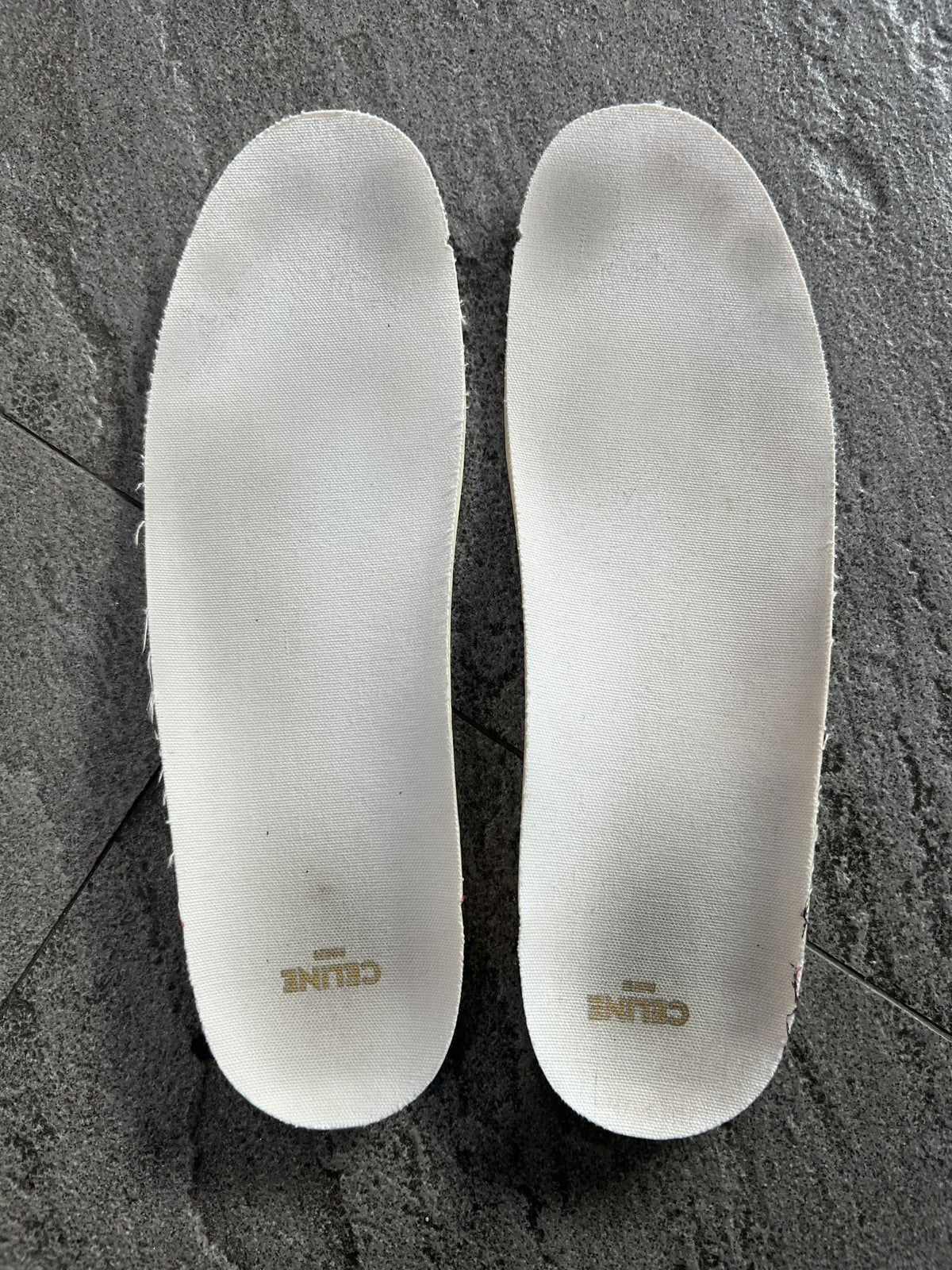 Celine Canvas Low Top Sneakers White EU 41