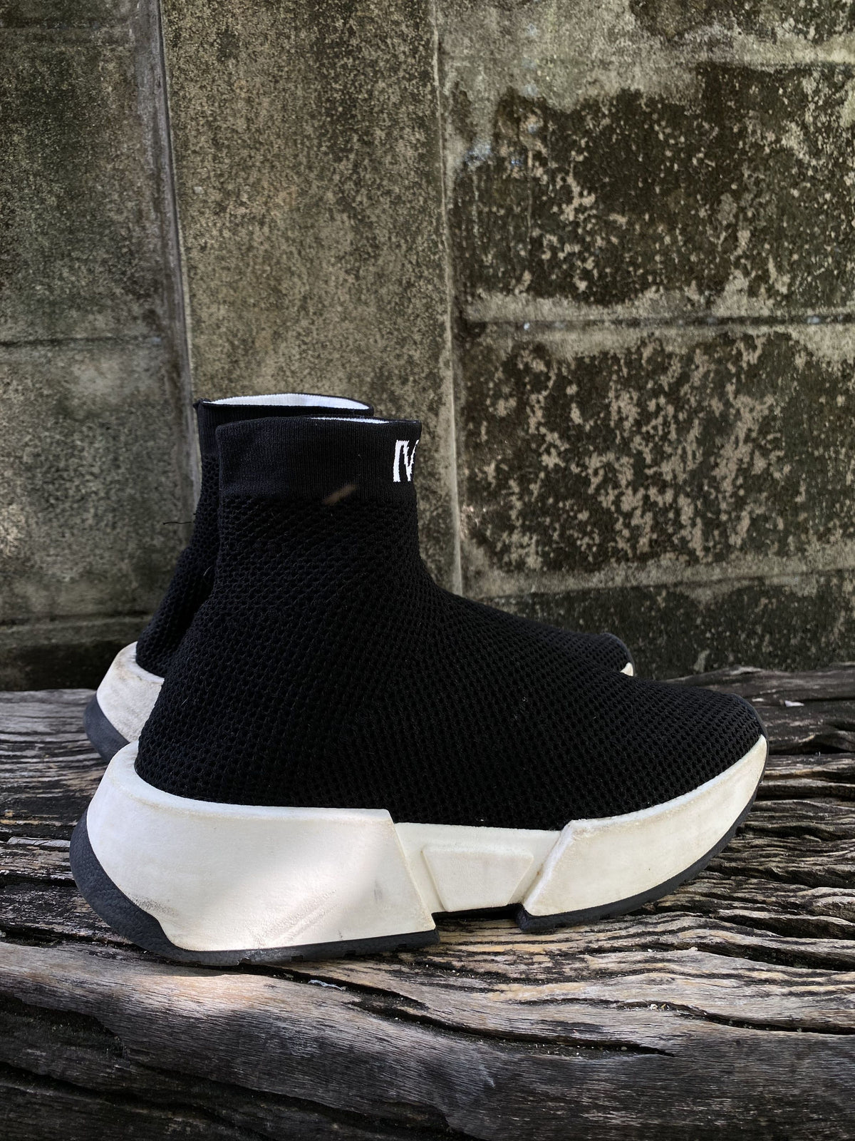 MM6 Maison Margiela Sock Knit High Top Sneakers EU38