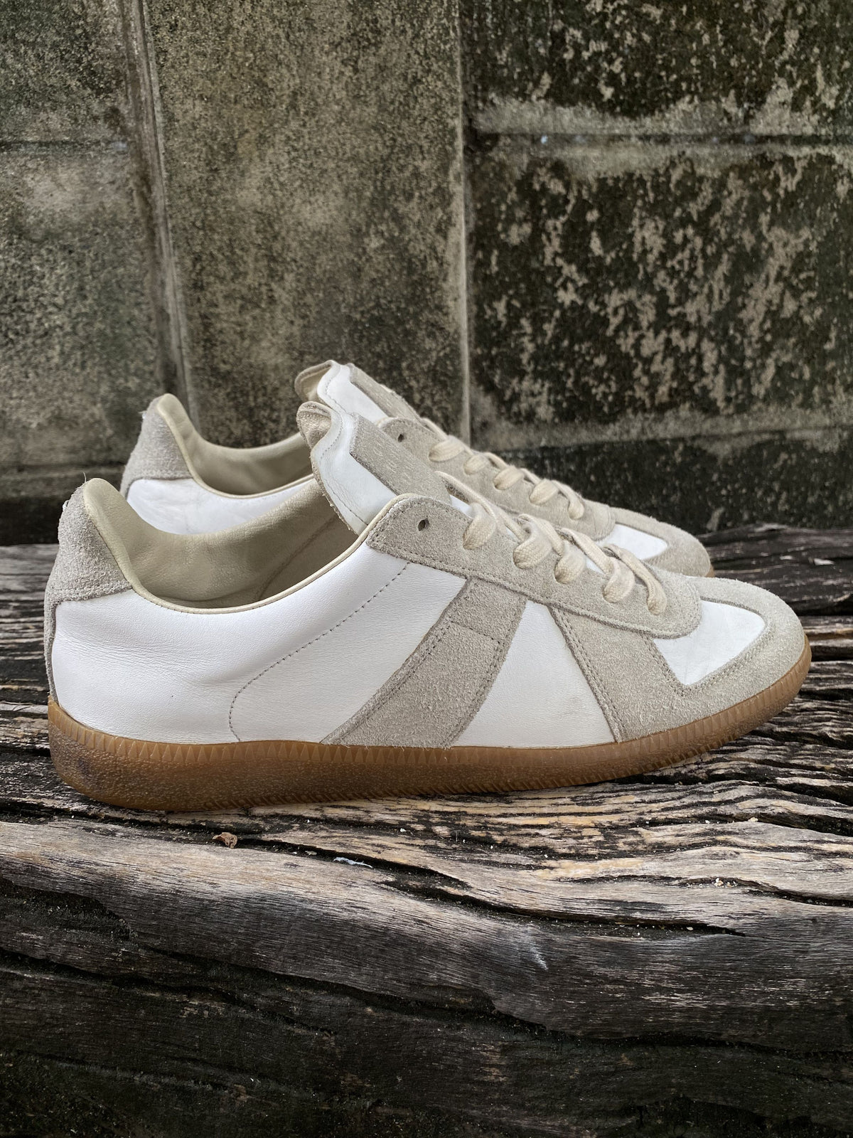 Maison Margiela GAT Original White Gum Sneakers EU40