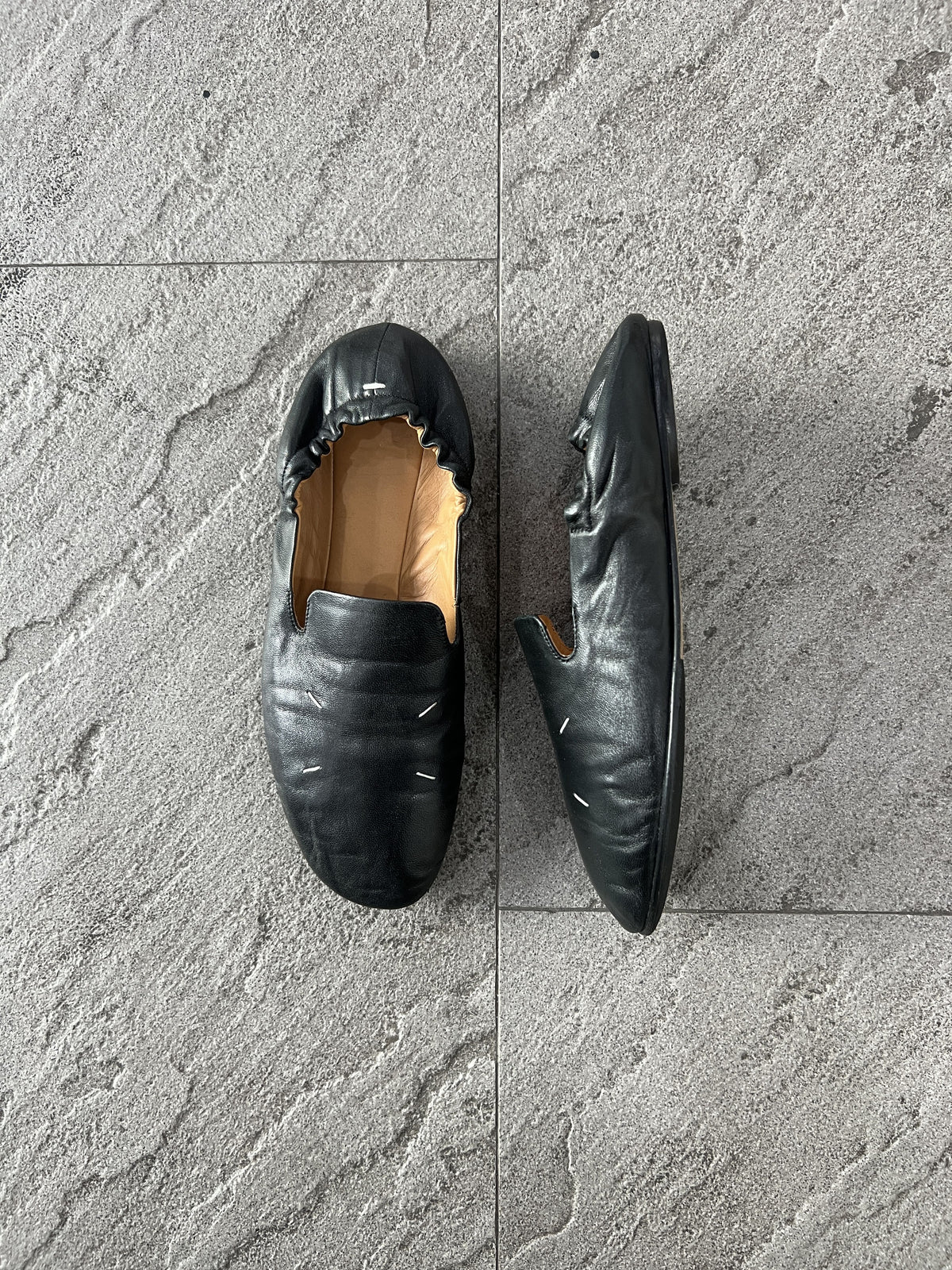 Maison Margiela Four Stitch Leather Slip On EU37