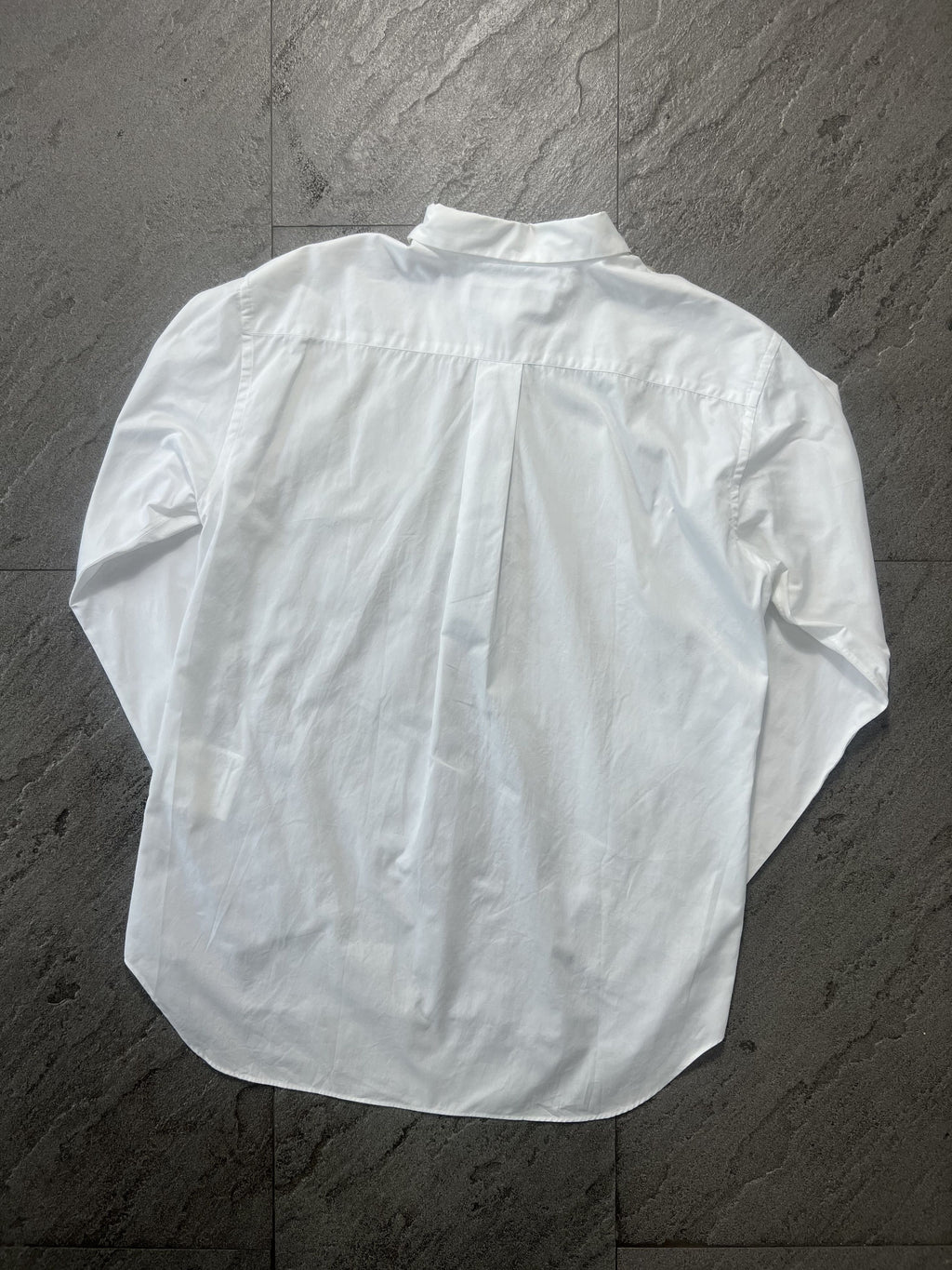 Comme des Garçons Homme Deux patchwork shirt silk panel