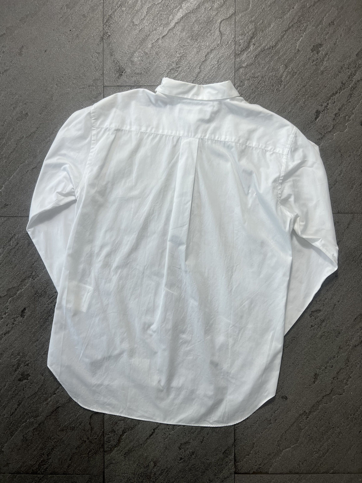 Comme des Garçons Homme Deux patchwork shirt silk panel
