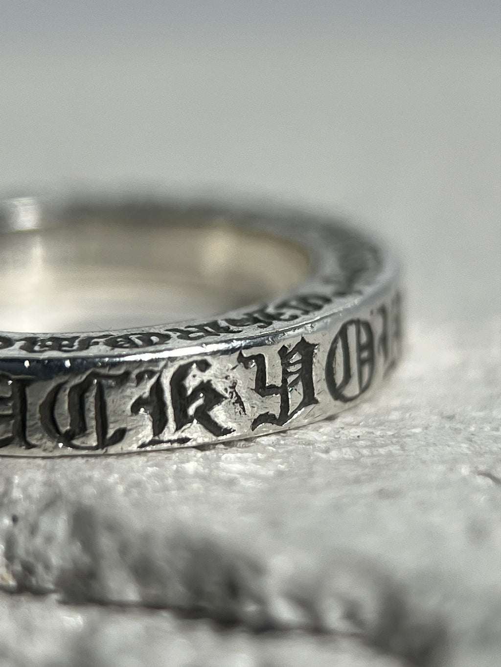 Chrome Hearts Spacer Ring Silver US4 47MM
