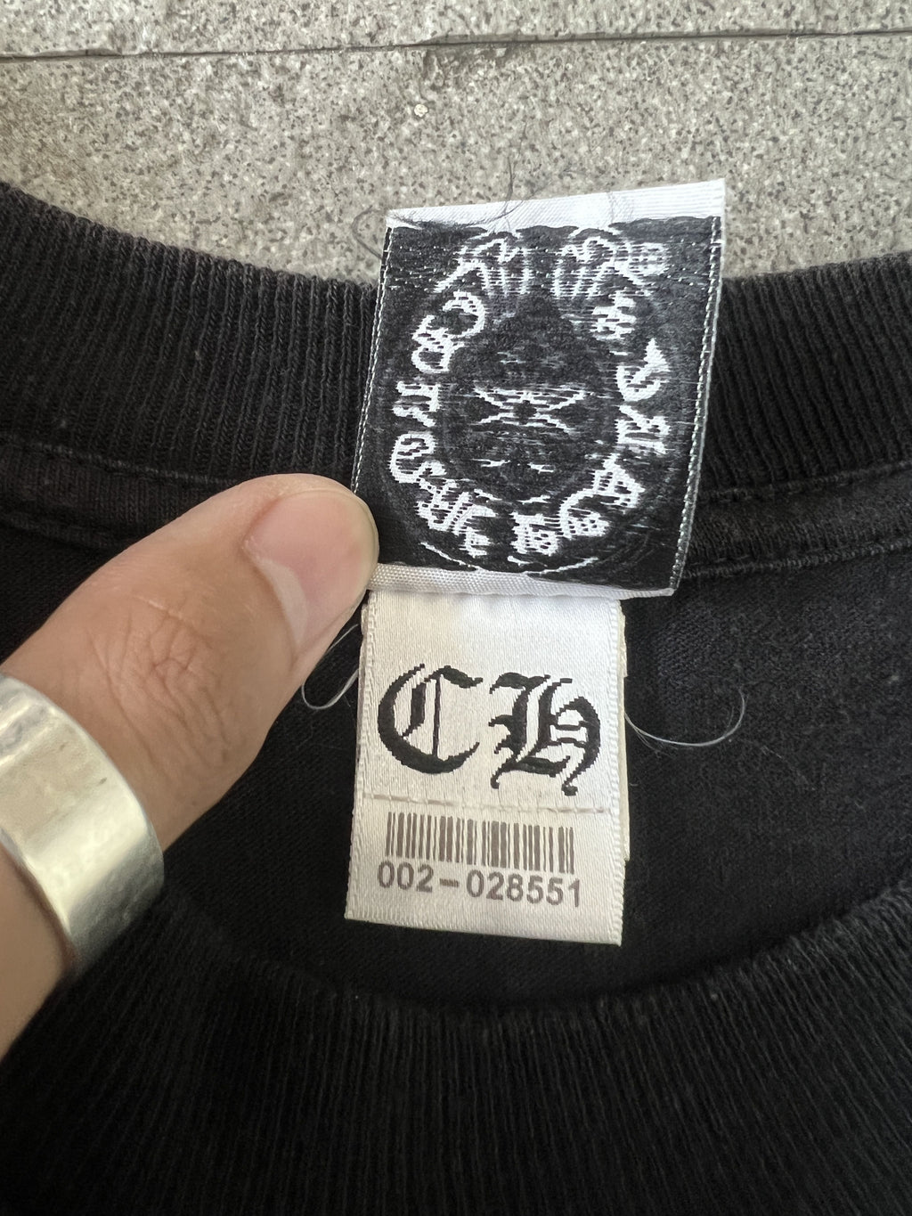 Chrome Hearts Cross Star Tee Black Small