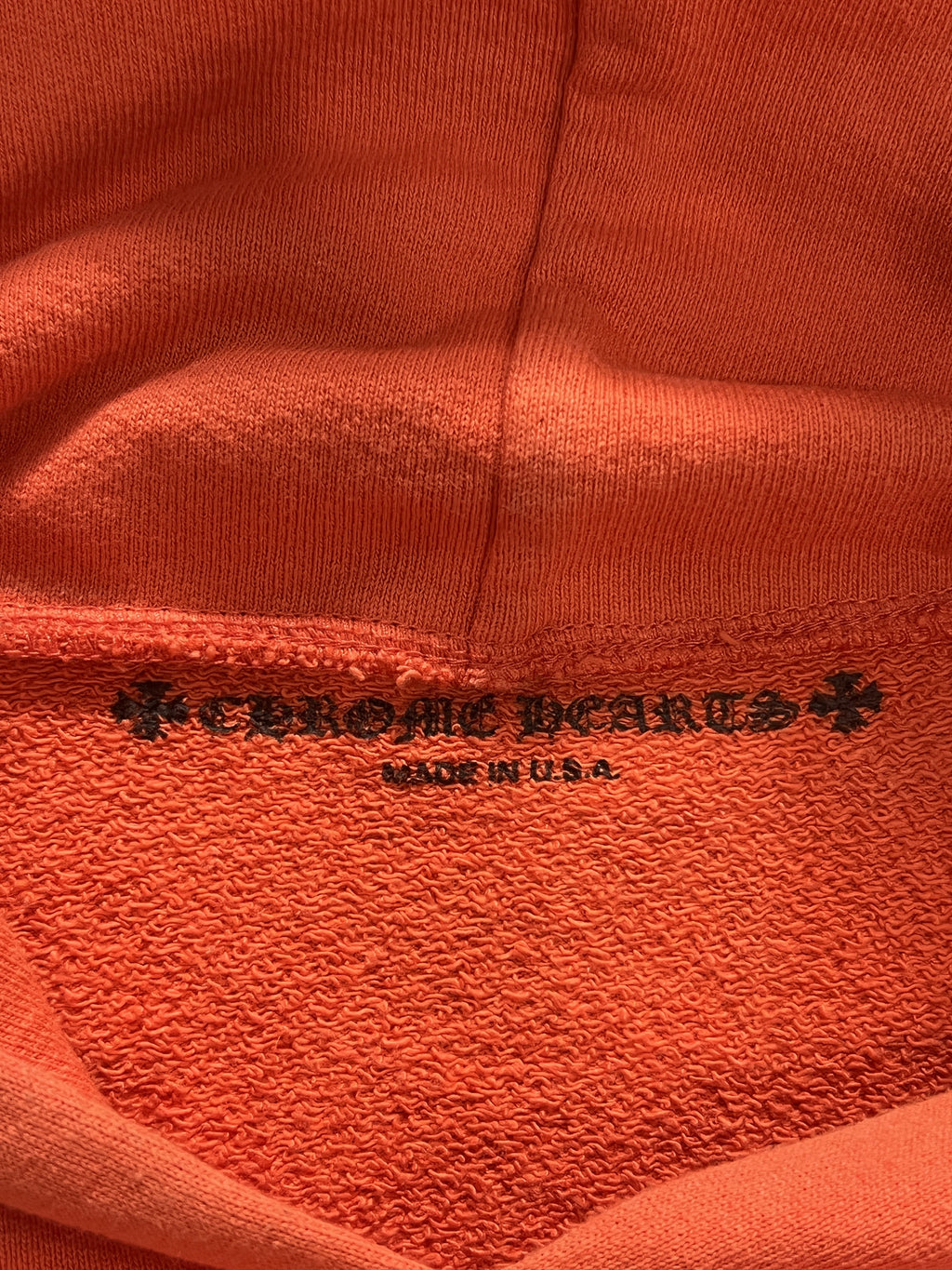 Chrome Hearts x Matty Boy Sadistic Lipstick Orange Hoodie M