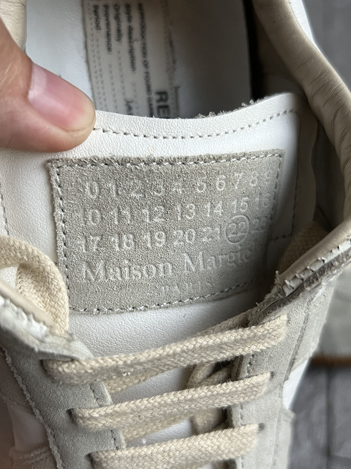Maison Margiela German Army Trainer Replica Shoes 36.5