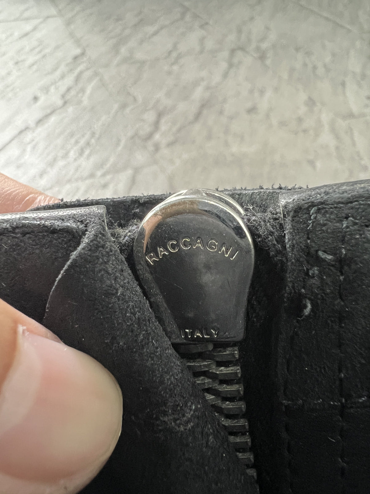 Rick Owens Distressed Leather Zip Boots Black EU41