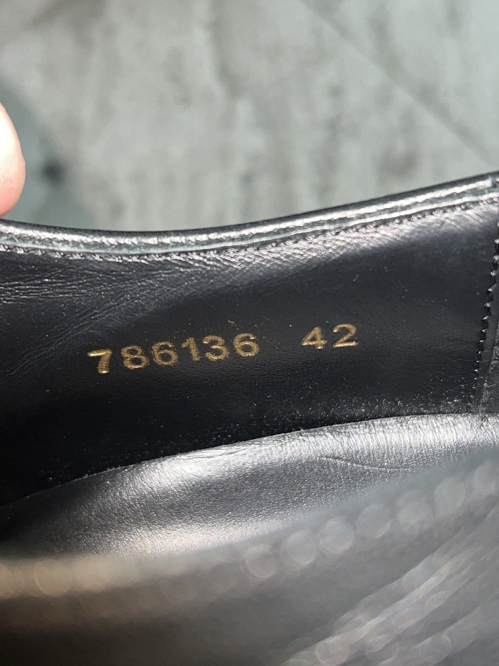 Balenciaga Hummer Derby Black EU 42
