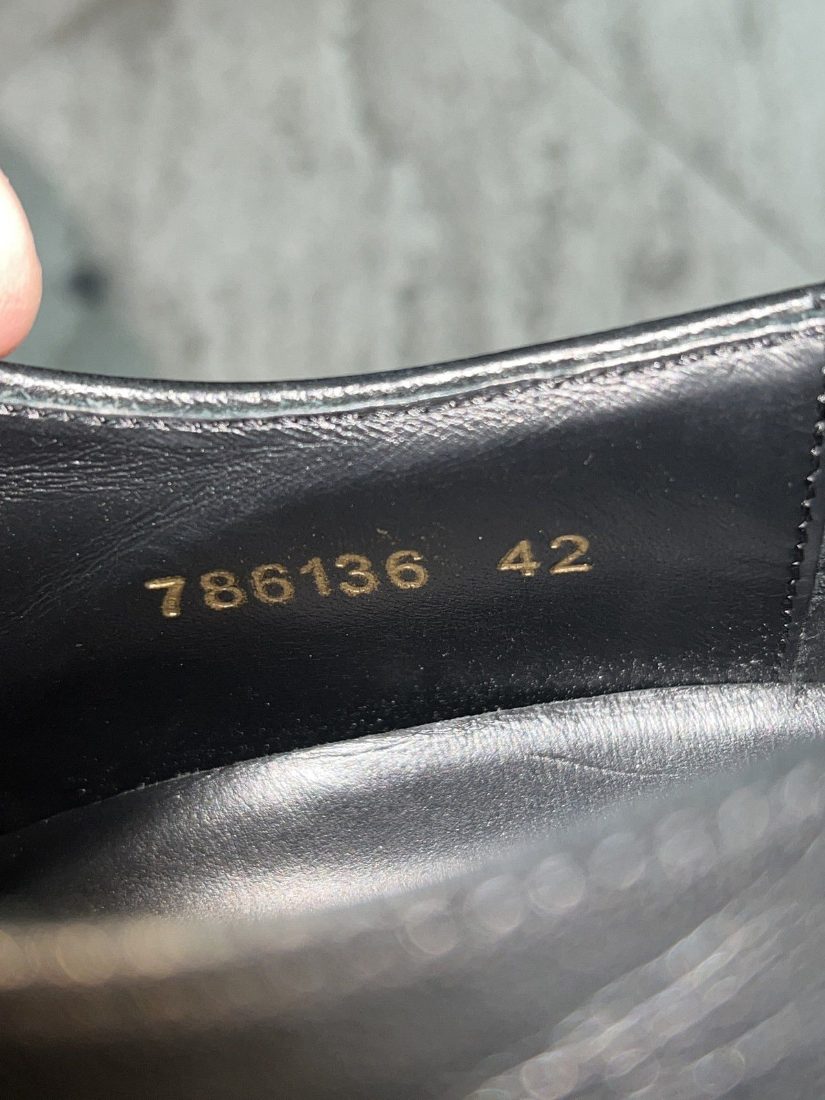 Balenciaga Hummer Derby Black EU 42