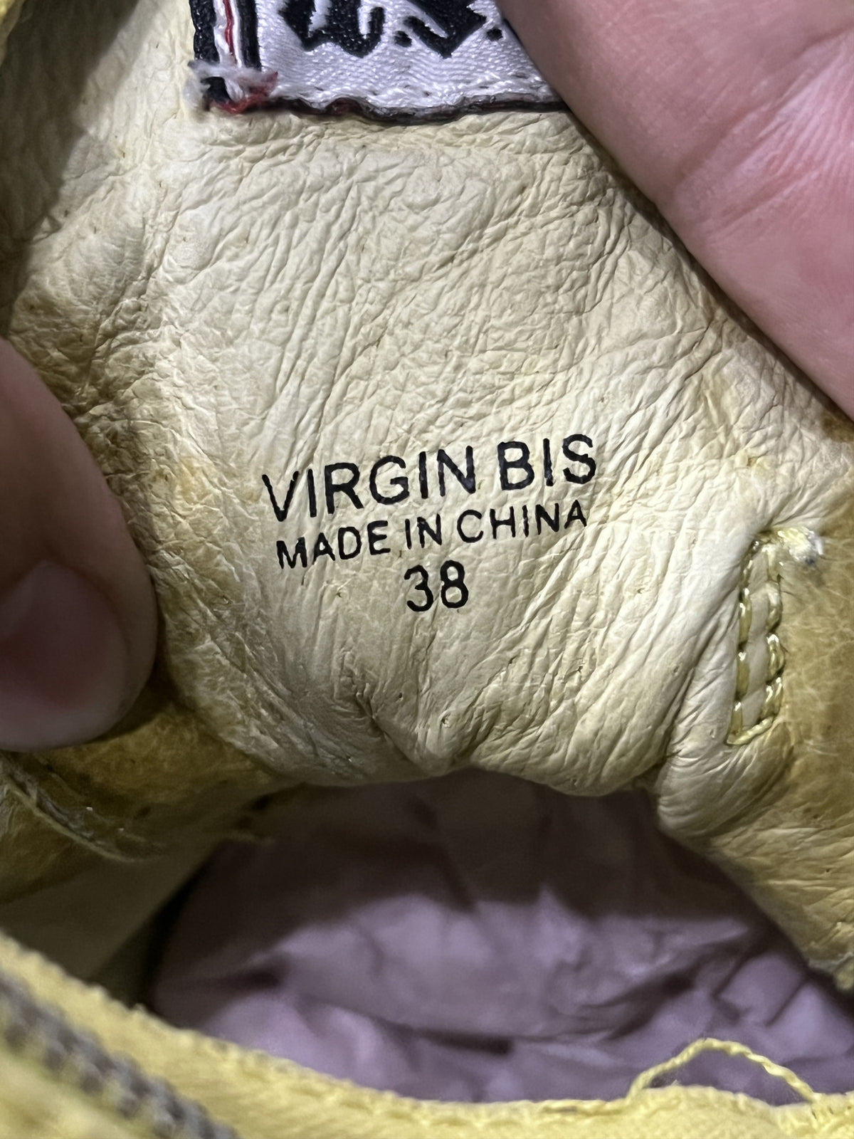 ASH Virgin Bis Multi Buckle High Top Sneakers Yellow EU38