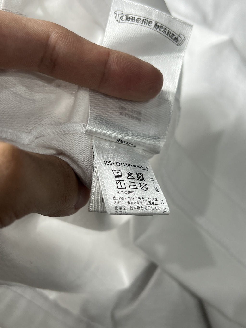 Chrome Hearts Osaka Pocket Tee White XL USA
