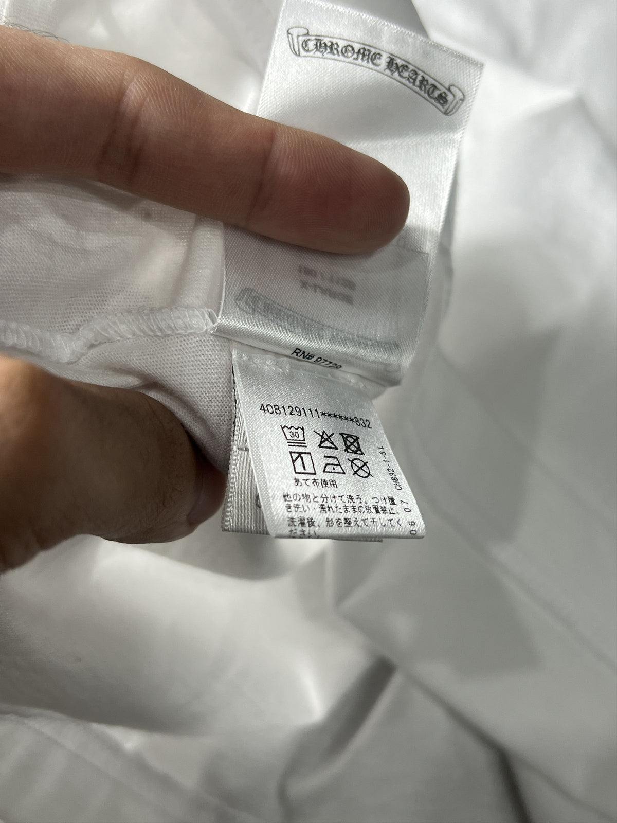 Chrome Hearts Osaka Pocket Tee White XL USA