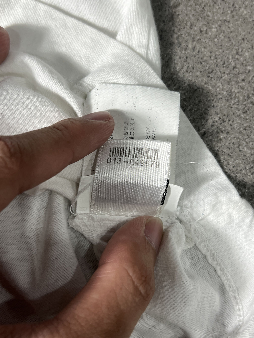 Chrome Hearts Small Logo Tee White Medium USA