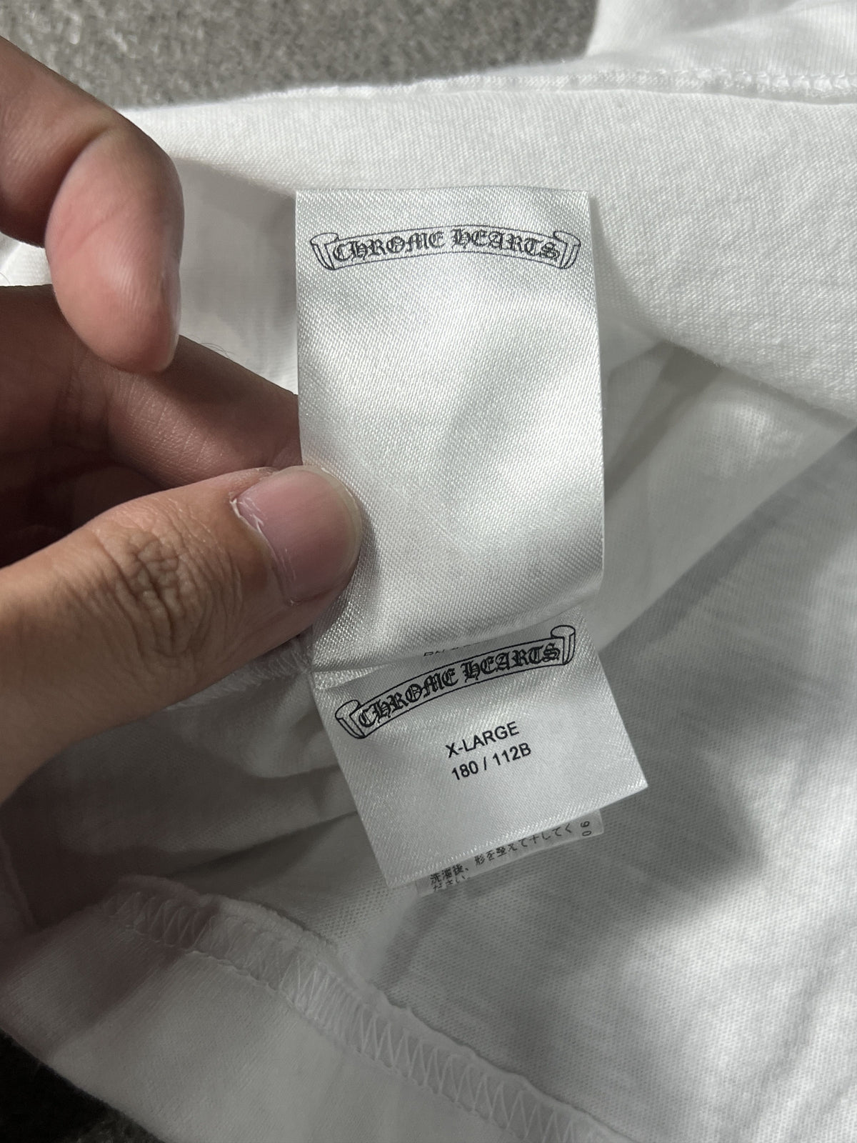 Chrome Hearts Osaka Pocket Tee White XL USA CH Logo