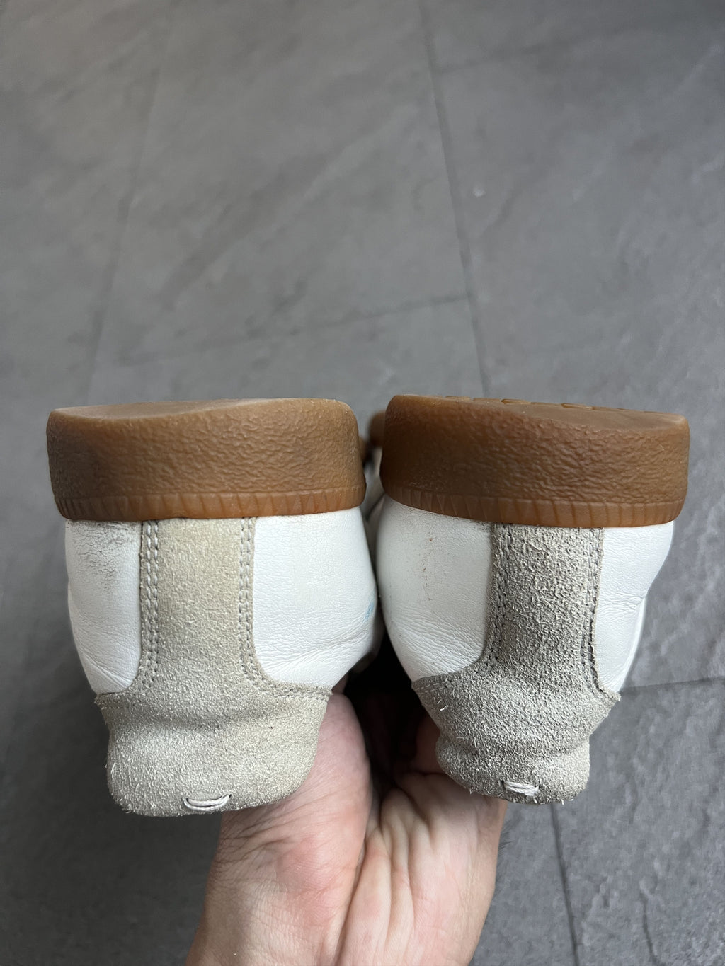 Maison Margiela Replica GAT White Grey Sneakers 41