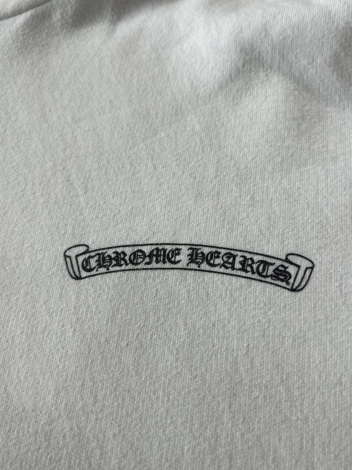 Chrome Hearts x Rolling Stones Blue Tongue White Hoodie XL