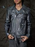 Acne Studios Leather Biker Jacket