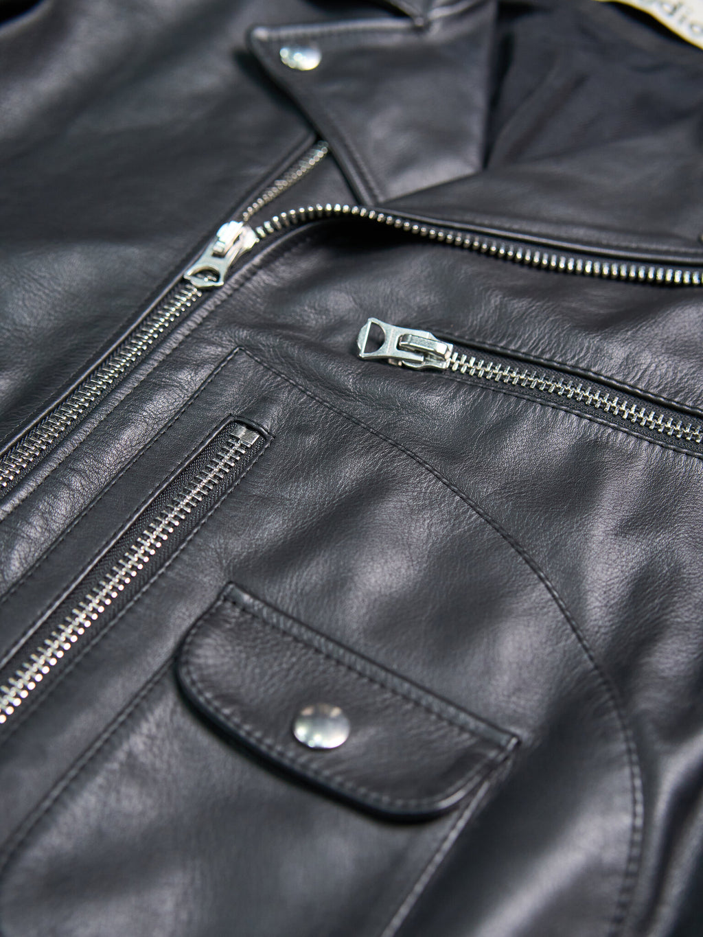 Acne Studios Leather Biker Jacket