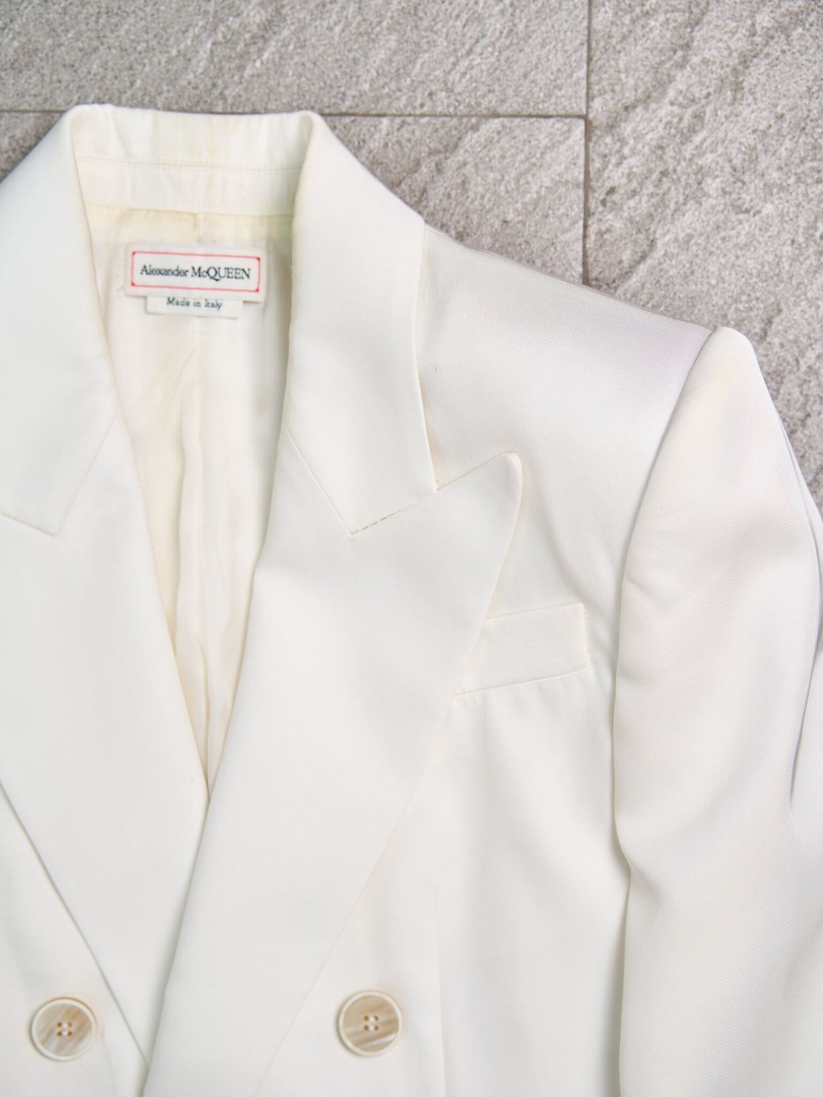 Alexander McQueen Double-Breasted Blazer