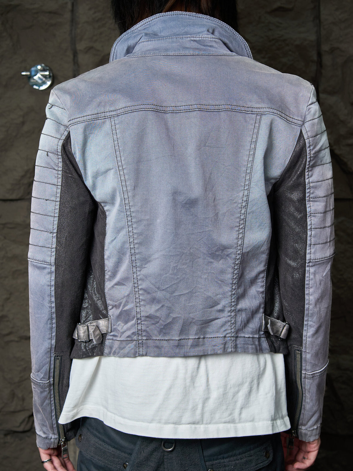 Vintage Armani Exchange Biker Jacket