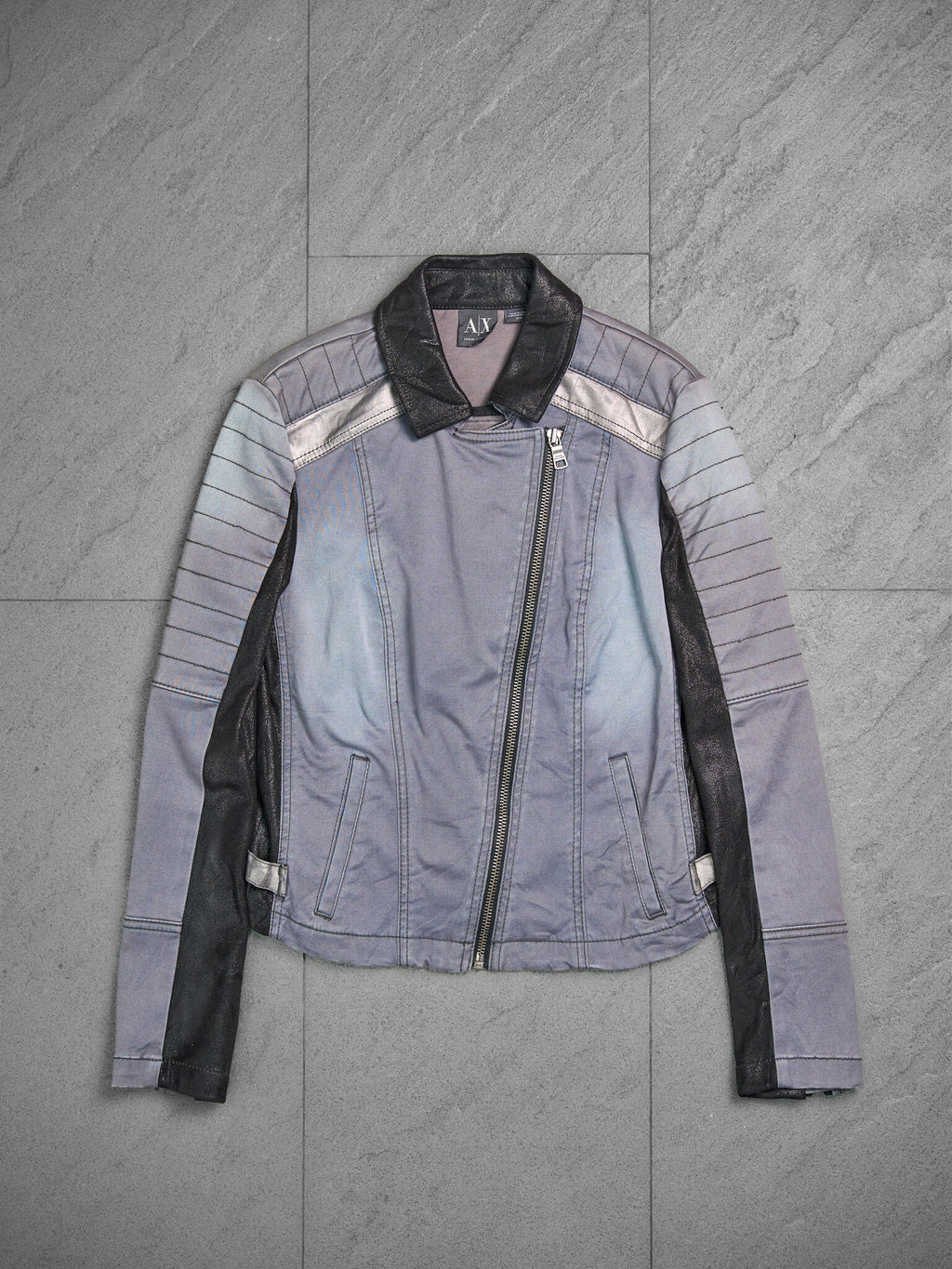Vintage Armani Exchange Biker Jacket