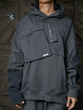 C2H4 Trailblazer Deconstructed Layered Hoodie SS2020