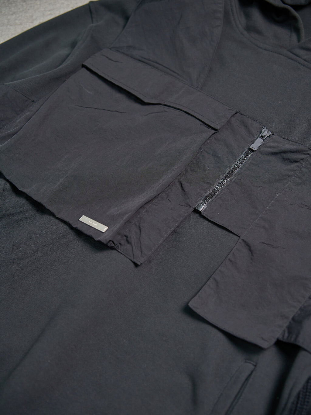 C2H4 Trailblazer Deconstructed Layered Hoodie SS2020