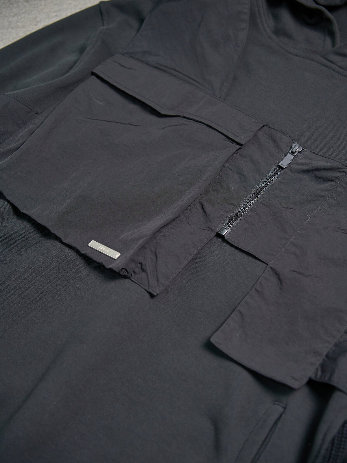 C2H4 Trailblazer Deconstructed Layered Hoodie SS2020