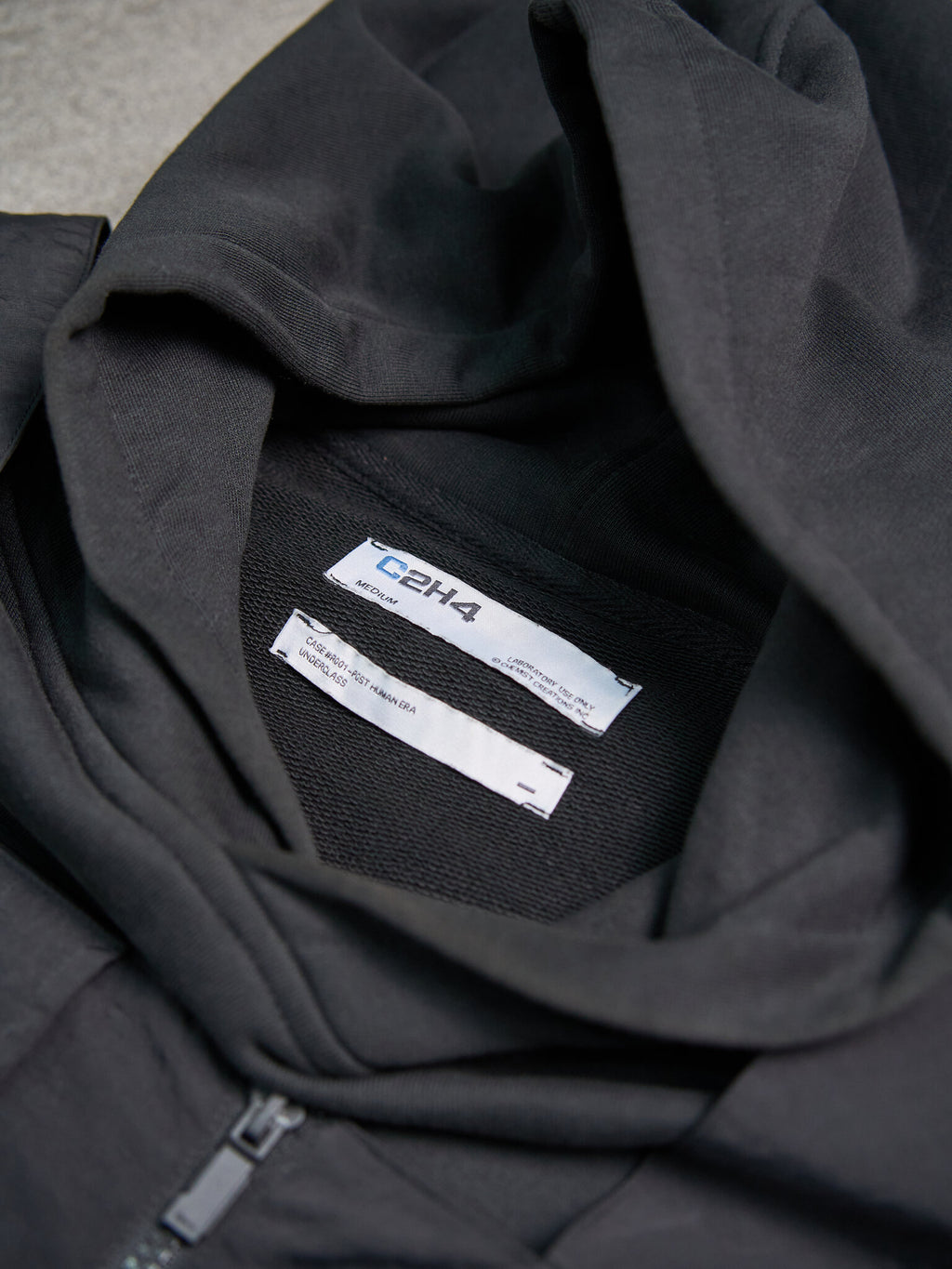 C2H4 Trailblazer Deconstructed Layered Hoodie SS2020