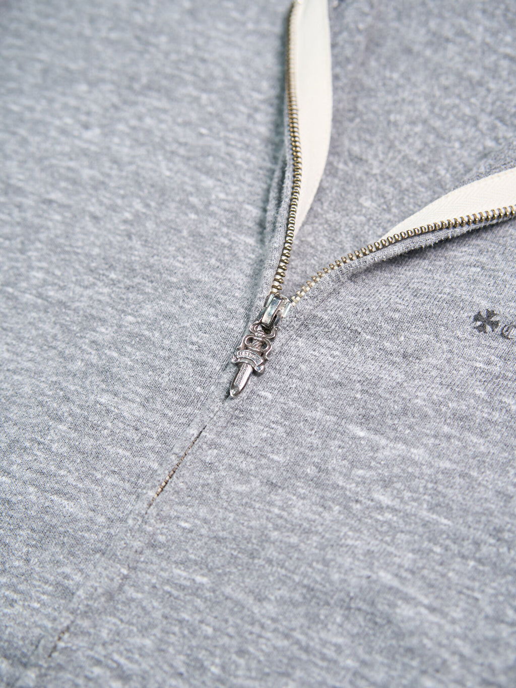 Chrome Hearts Floral Dagger Zip Up Hoodie