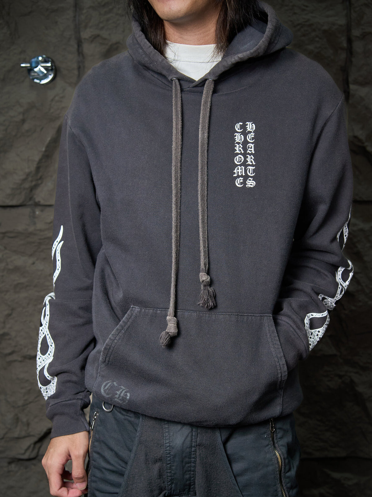 Chrome Hearts Flames Hoodie