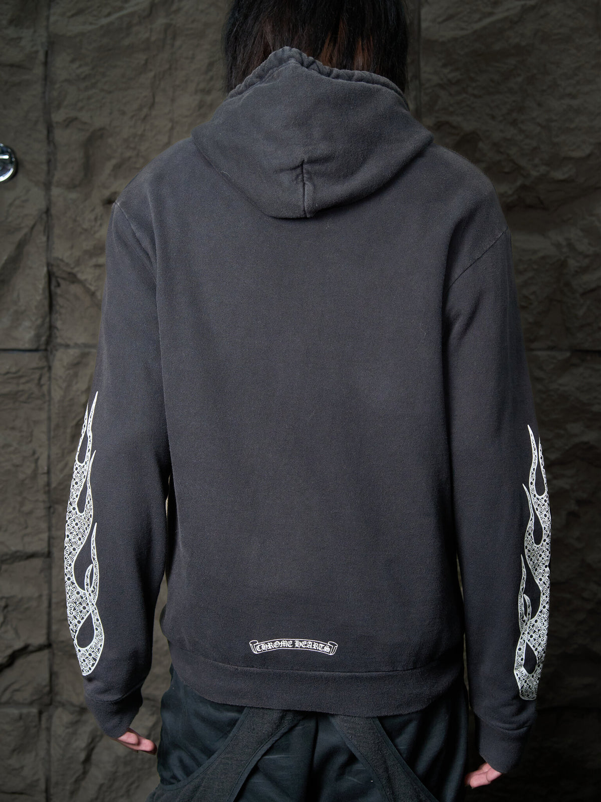 Chrome Hearts Flames Hoodie