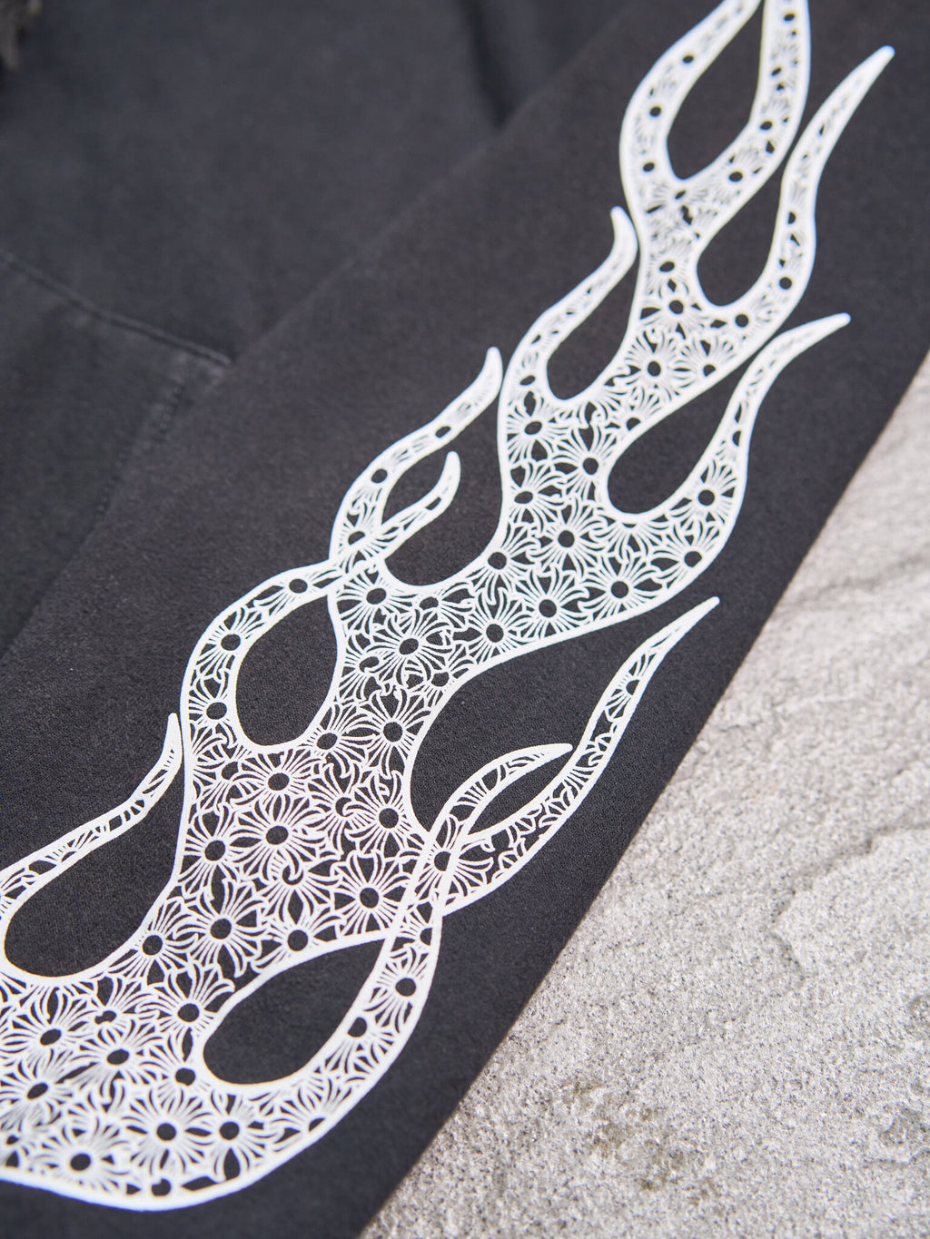 Chrome Hearts Flames Hoodie