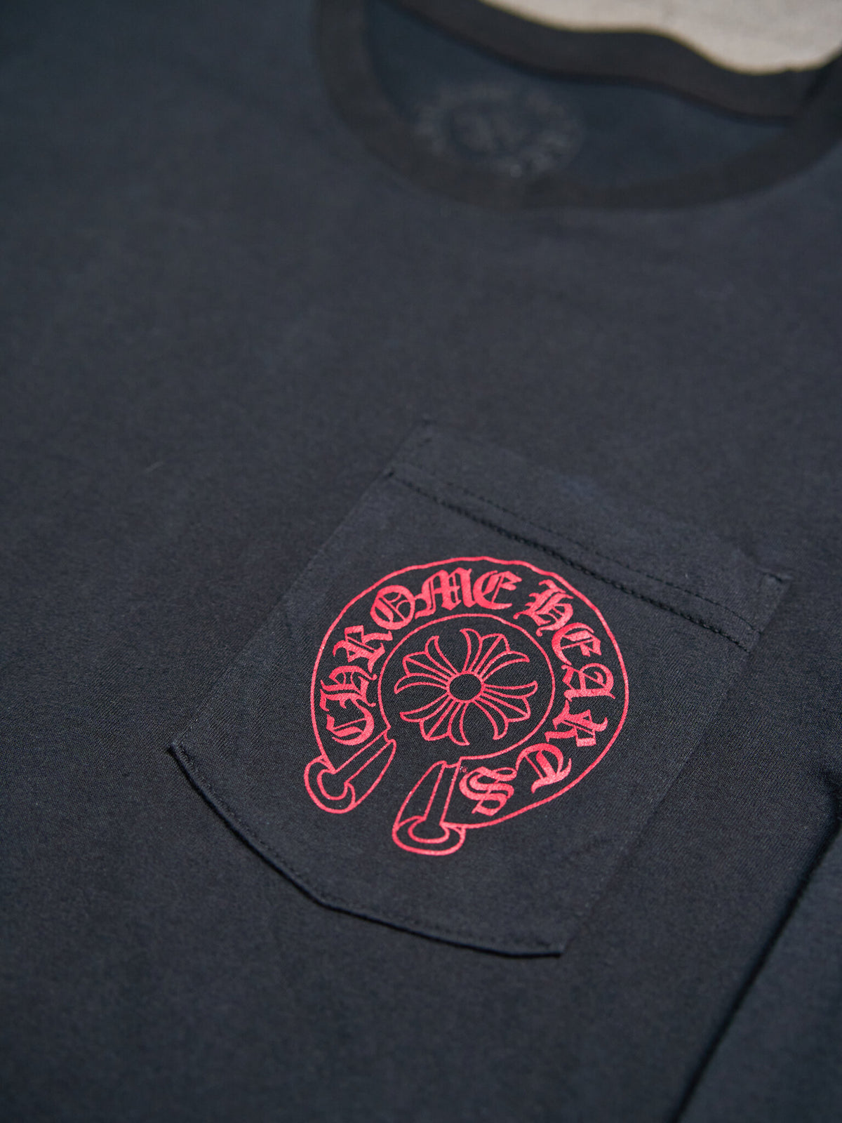 Chrome Hearts Horseshoe Staff Long Sleeve Tee