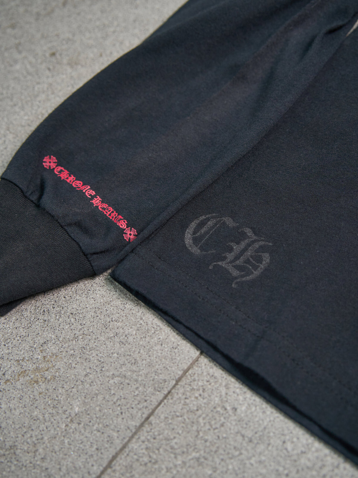 Chrome Hearts Horseshoe Staff Long Sleeve Tee