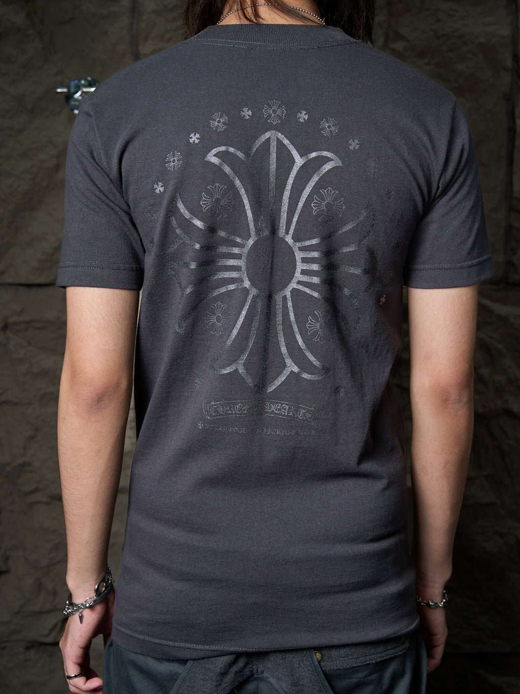 Vintage Chrome Hearts CH Plus Cross Tee
