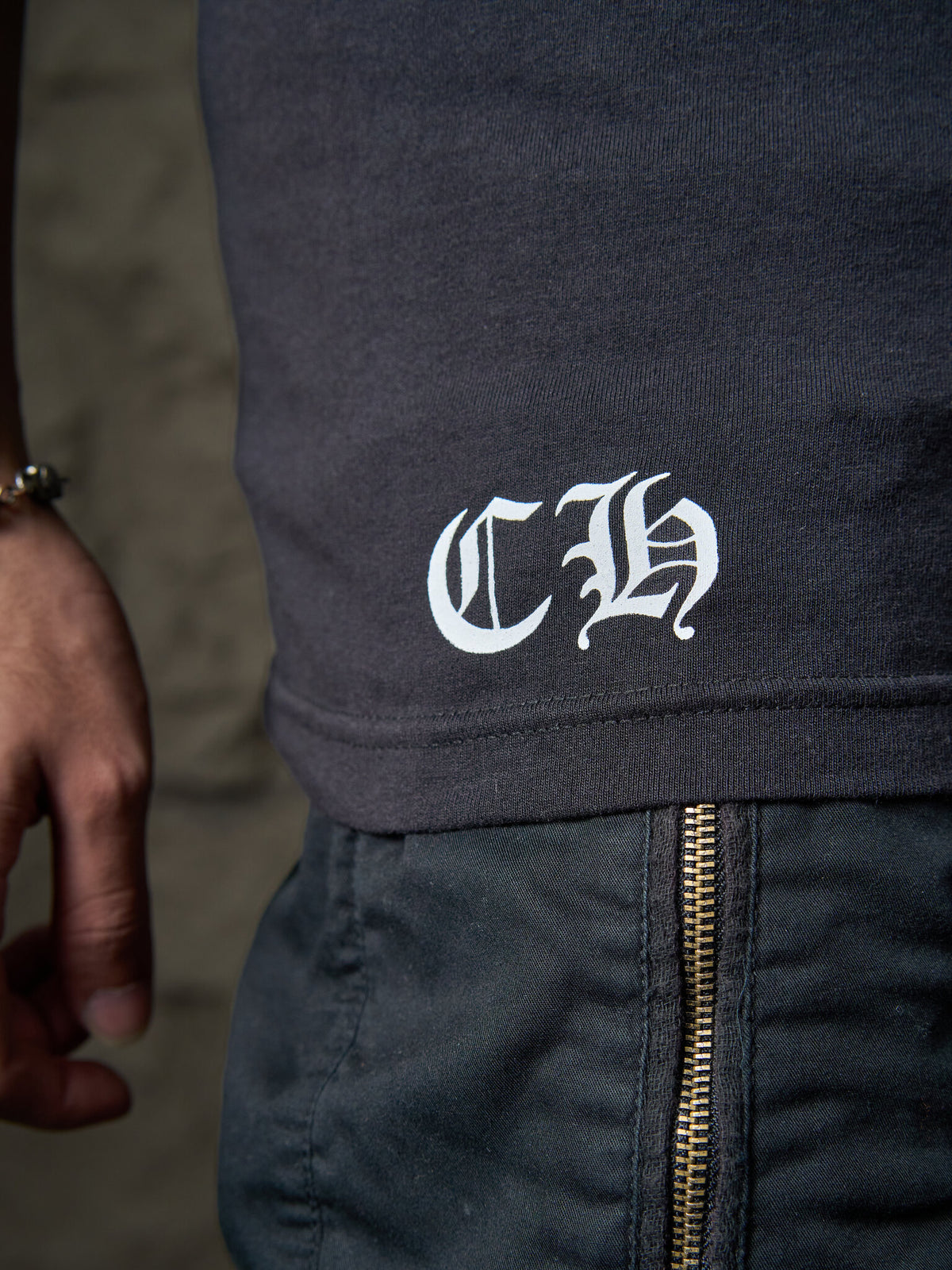 Vintage Chrome Hearts CH Plus Cross Tee