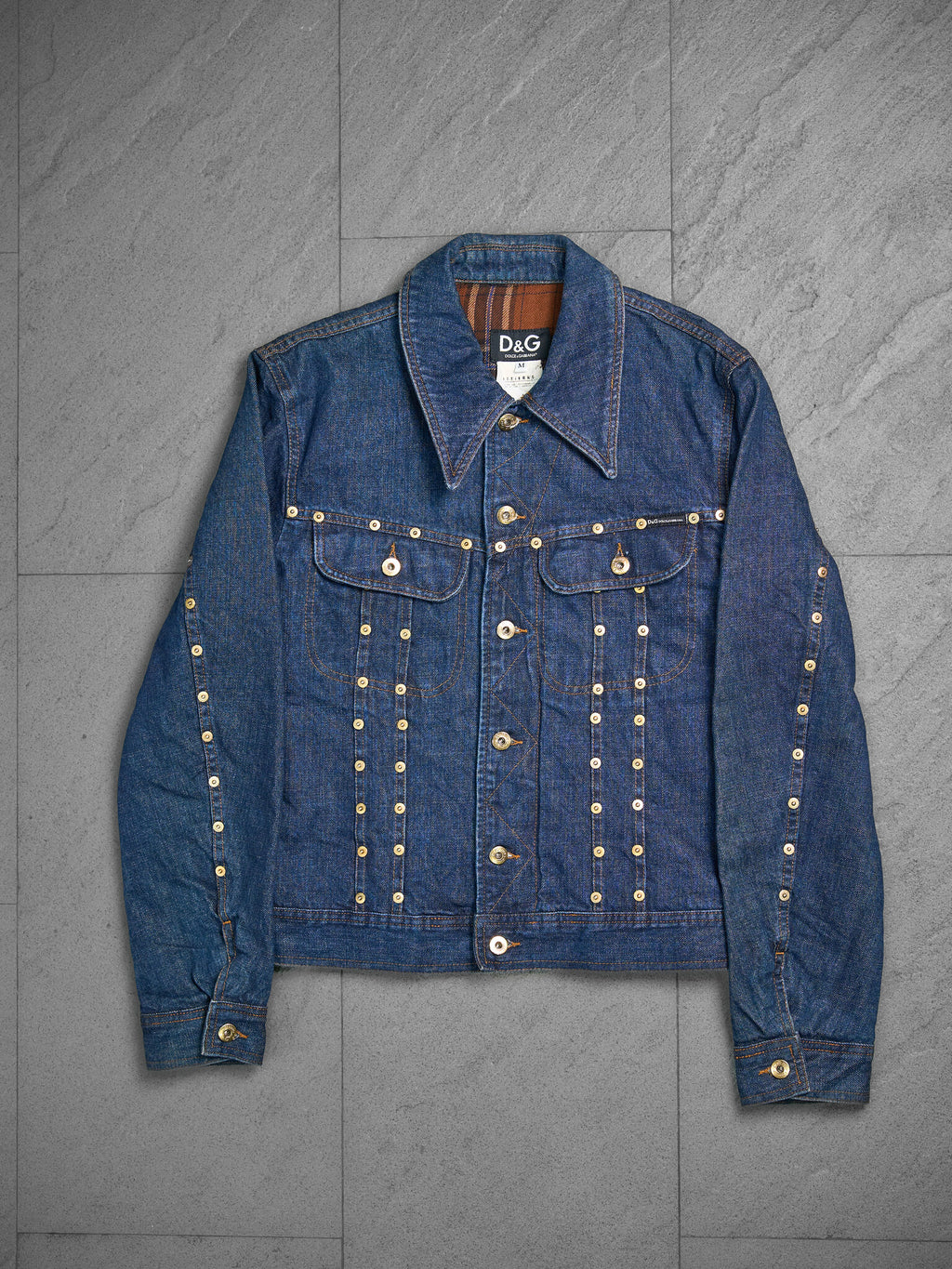Dolce & Gabbana Studded Denim Jacket
