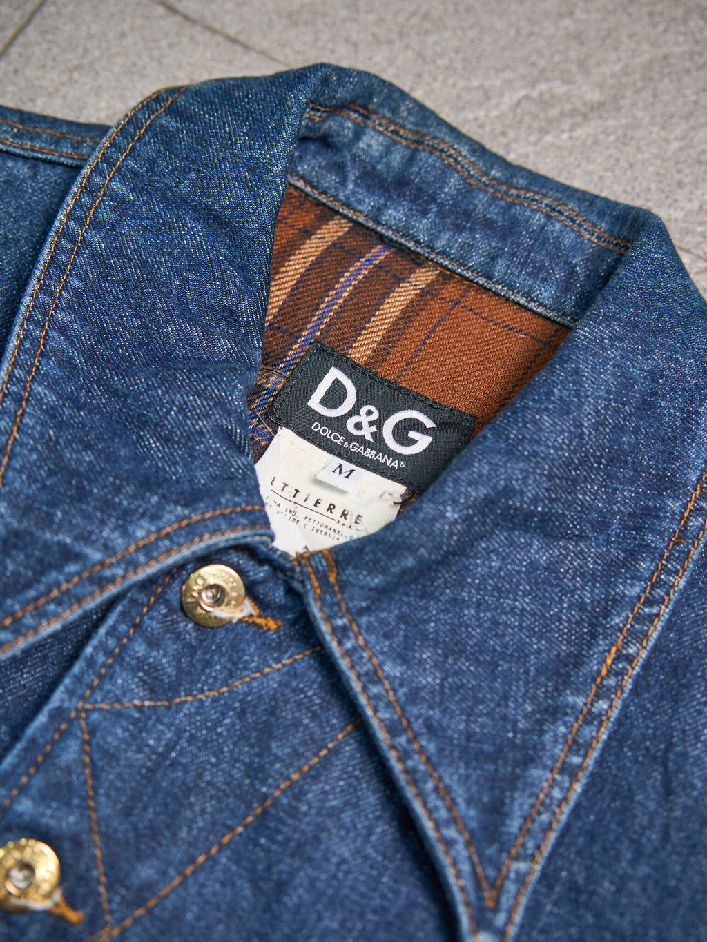 Dolce & Gabbana Studded Denim Jacket