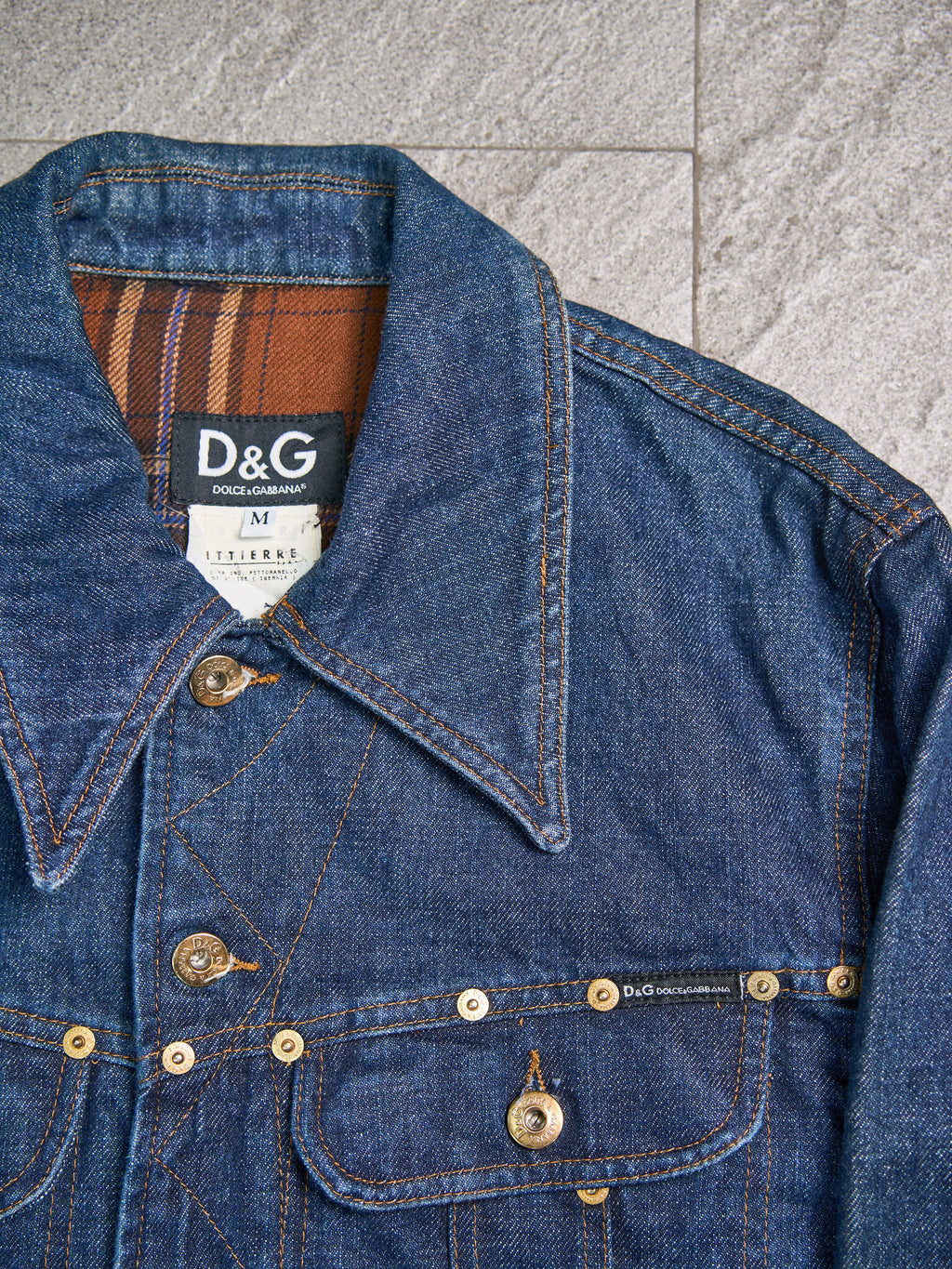 Dolce & Gabbana Studded Denim Jacket