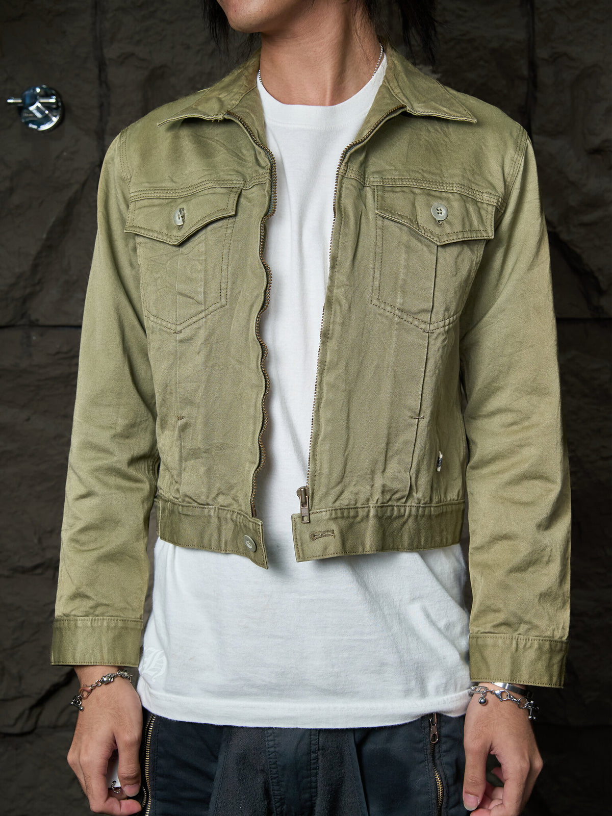 Vintage Final Home Issey Miyake Utility Zip-Up Jacket