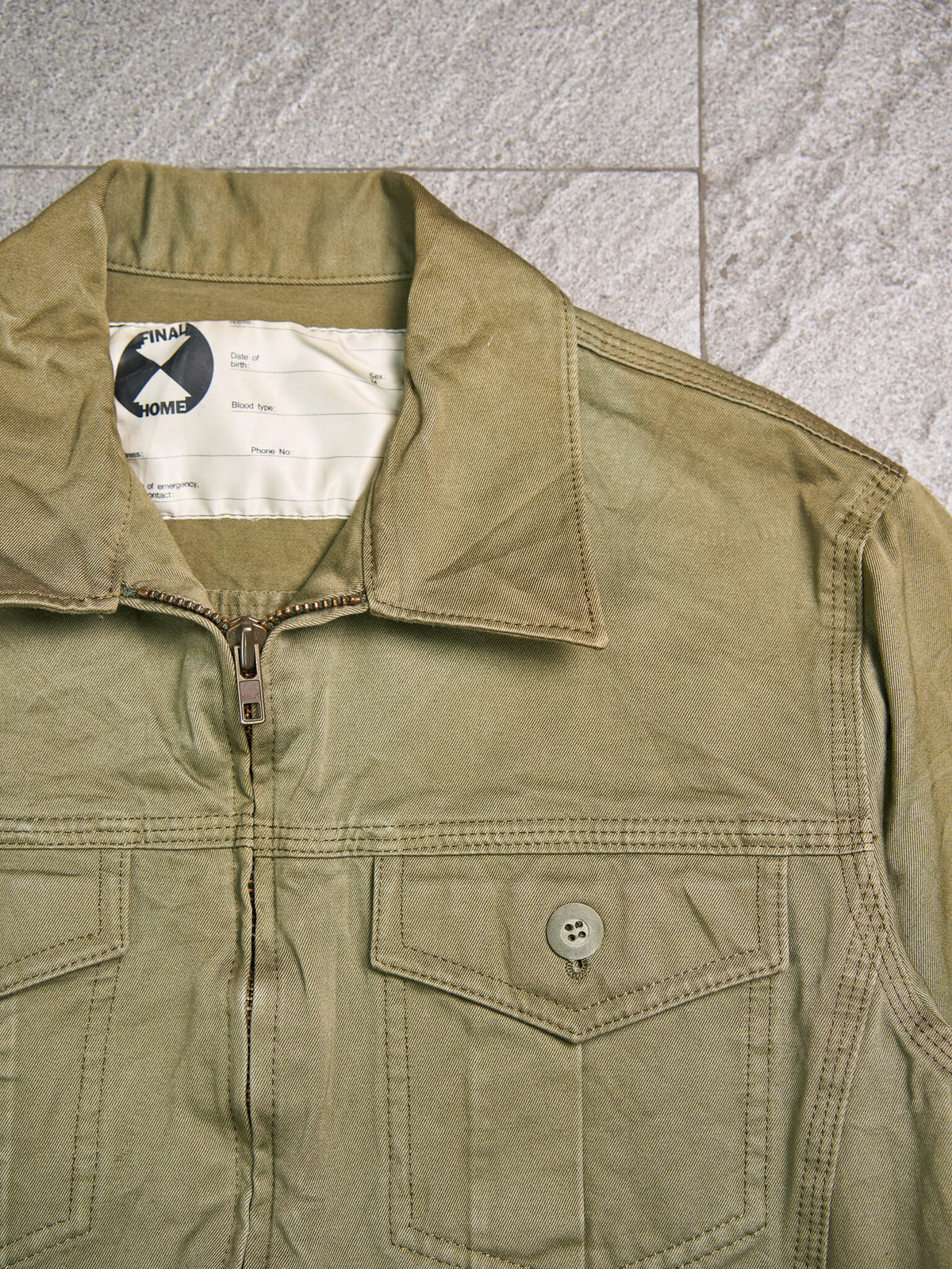 Vintage Final Home Issey Miyake Utility Zip-Up Jacket