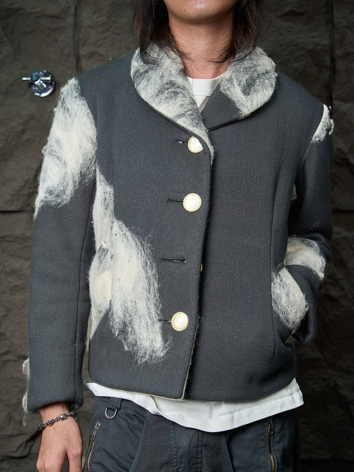 Vintage Issey Miyake Wool Blazer Jacket