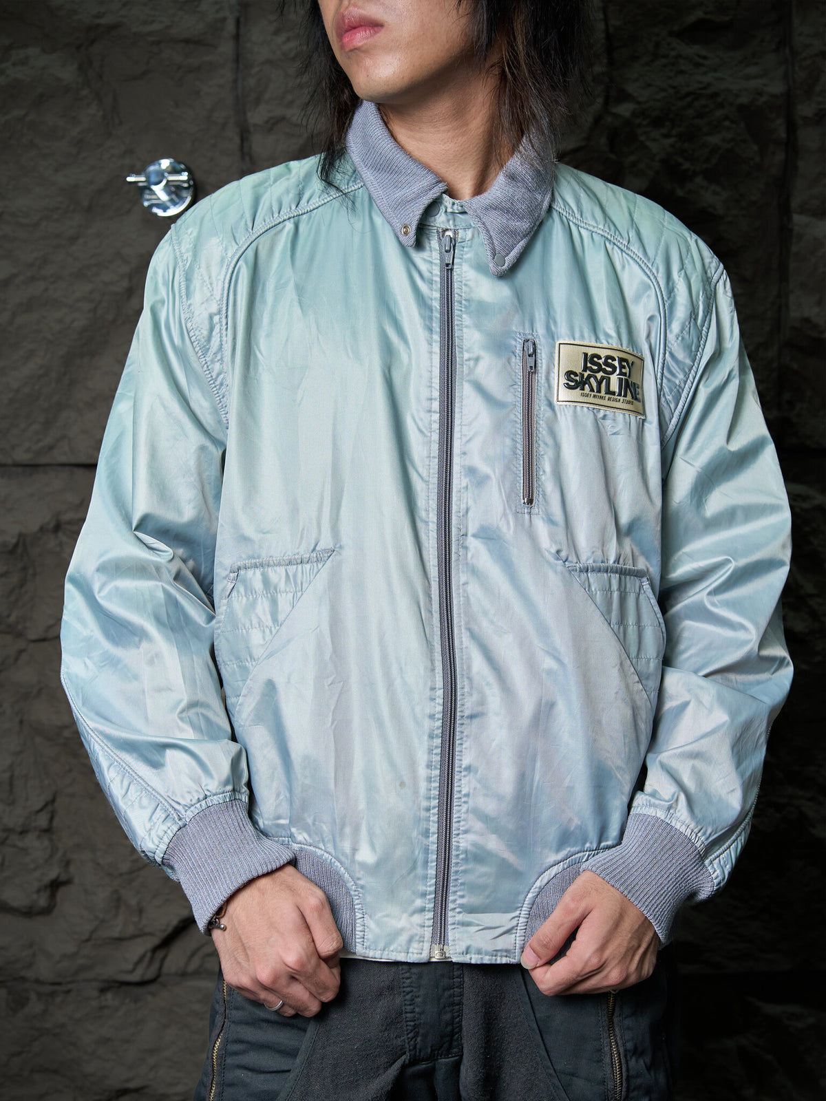 Vintage Issey Miyake Skyline Racing Jacket 80s