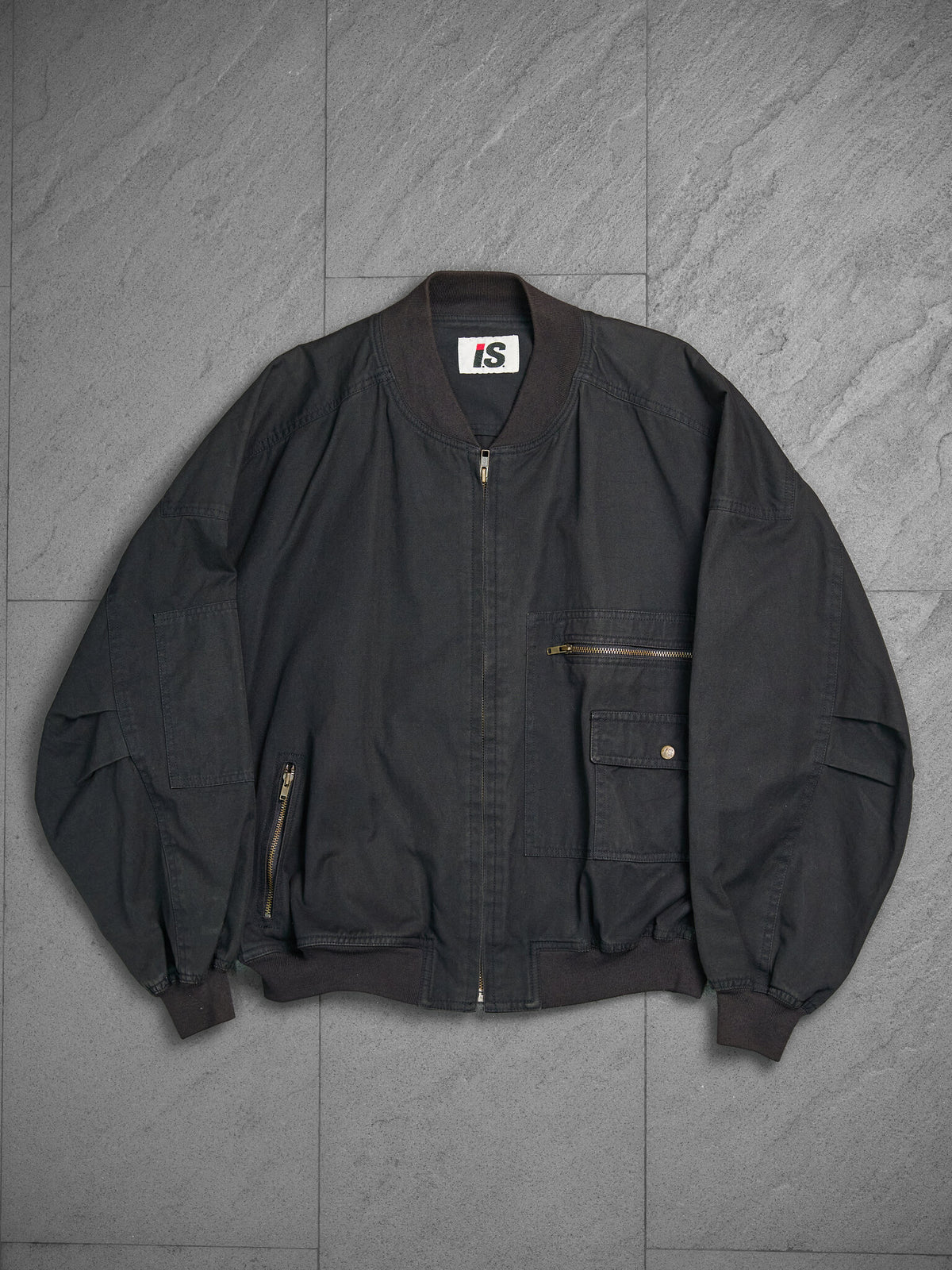 Vintage Issey Miyake Tsumori Chisato Bomber Jacket Black