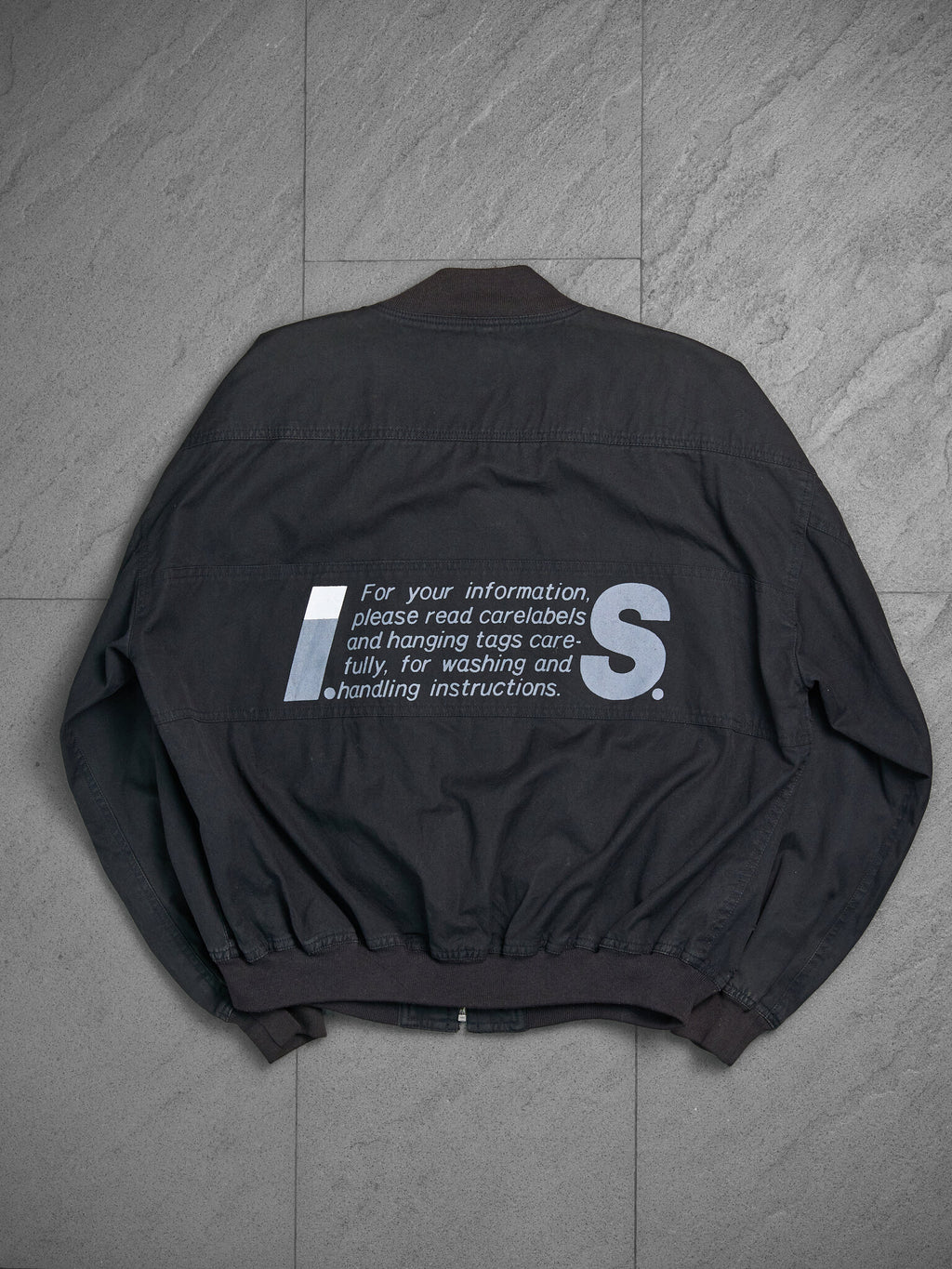 Vintage Issey Miyake Tsumori Chisato Bomber Jacket Black