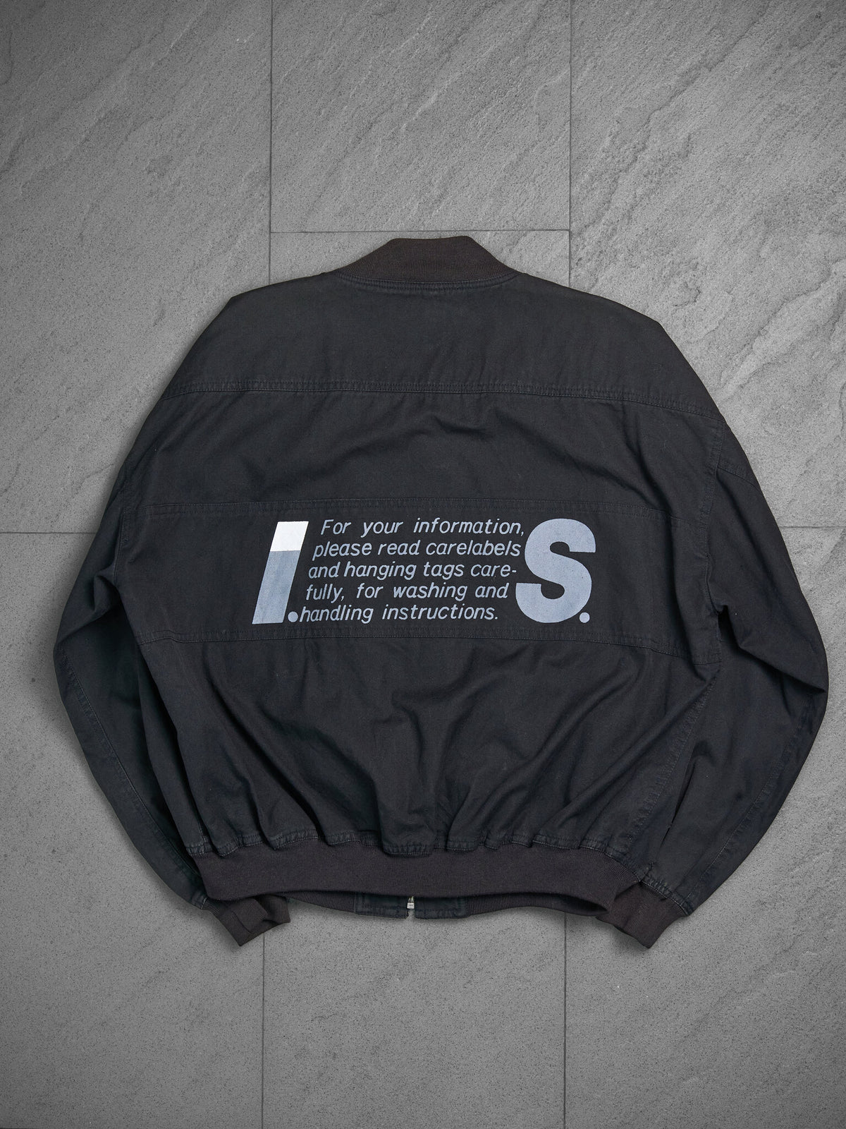 Vintage Issey Miyake Tsumori Chisato Bomber Jacket Black