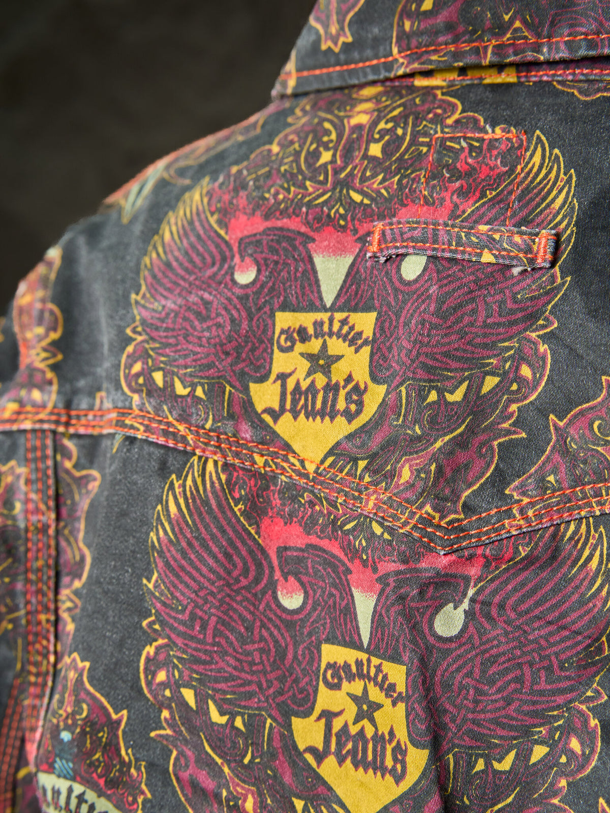 Vintage Jean Paul Gaultier Tattoo Dragon Jacket
