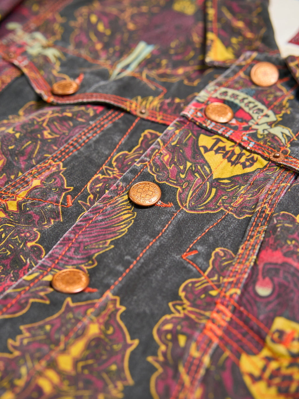 Vintage Jean Paul Gaultier Tattoo Dragon Jacket