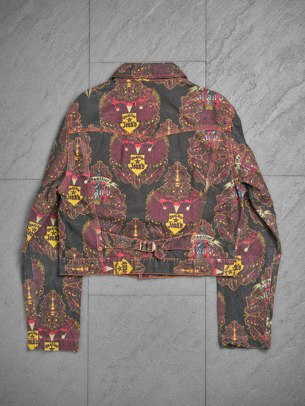 Vintage Jean Paul Gaultier Tattoo Dragon Jacket